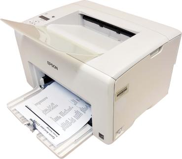 Epson AcuLaser C1750W WLAN Farblaserdrucker gebraucht - 12.900 gedr. Seiten