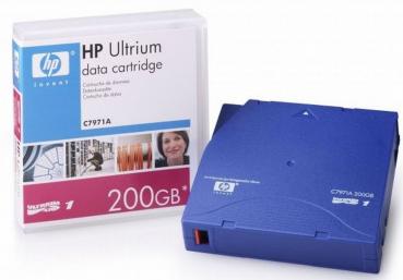 HP LTO1 Ultrium Data Tape Cartridge C7971A 100GB/200GB NEU OVP