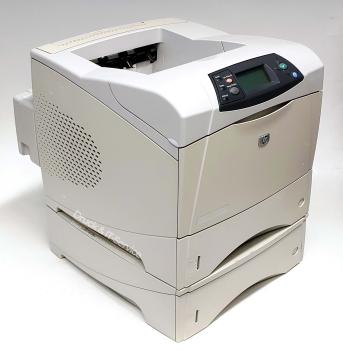 HP Laserjet 4350dtn Laserdrucker SW gebraucht - 19.200 gedr.Seiten