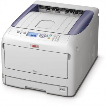 OKI C841DN Farblaserdrucker bis DIN A3 gebraucht - erst 8.500 gedr.Seiten