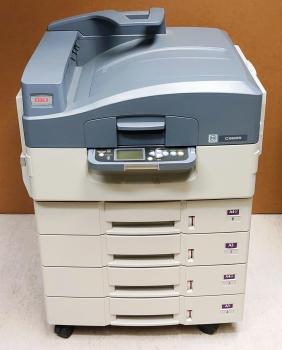OKI C9655 dn Farblaserdrucker bis DIN A3 gebraucht - erst 20.000 gedr.Seiten