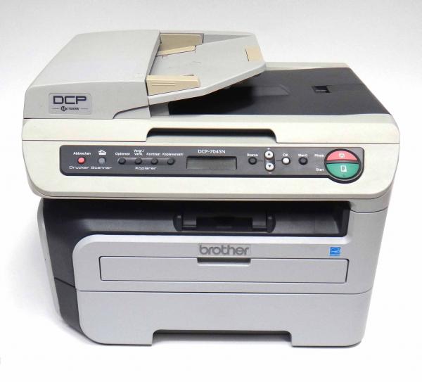 Brother DCP-7045N DCP7045N 3-in-1 MFP Laserdrucker sw gebraucht