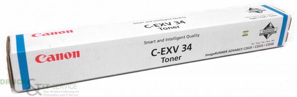Canon C-EXV34 (3783B002) Toner cyan original neu