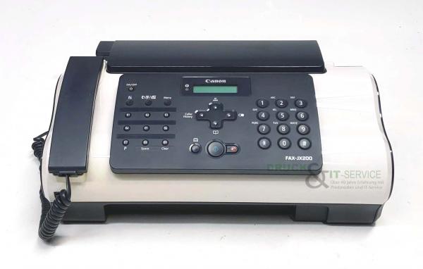 Canon Fax-JX200 1735B017 Tintenstrahl Faxgerät Kopierer Telefon gebraucht