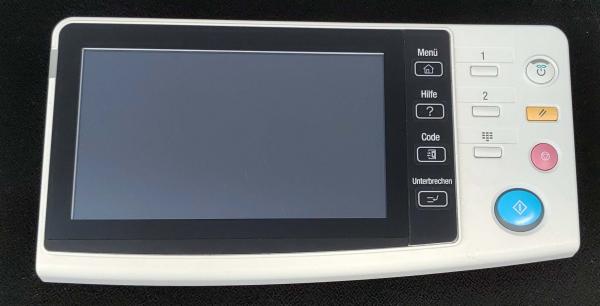 Konica Minolta A6F7M702 Display Touchscreen Control Panel Bizhub 4050 4750 gebraucht