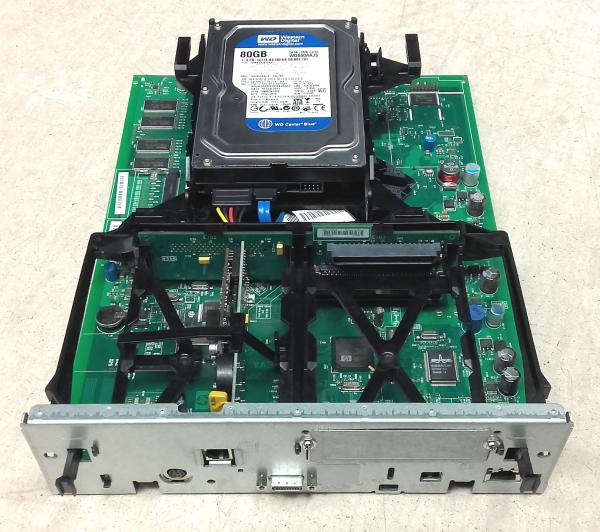 HP CE878-60001 Formatter Board HDD 80GB für CM6040 gebraucht