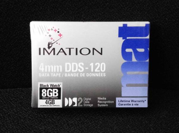 Imation DDS2 4mm DDS-120 data tape 4GB/8GB neu ovp