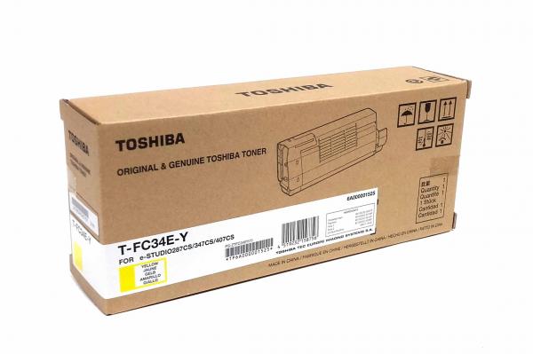 Toshiba TFC34EY 6A000001525 Toner Yellow gelb neu