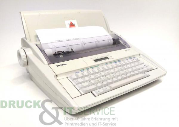 Brother AX-330 Schreibmaschine mit LCD Display gebraucht