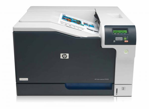 HP color Laserjet CP5225n CE711A gebraucht - erst 29.300 gedr. Seiten