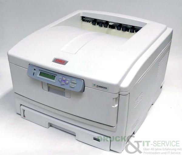 OKI C8600n Farblaserdrucker gebraucht - 62.300 gedr.Seiten